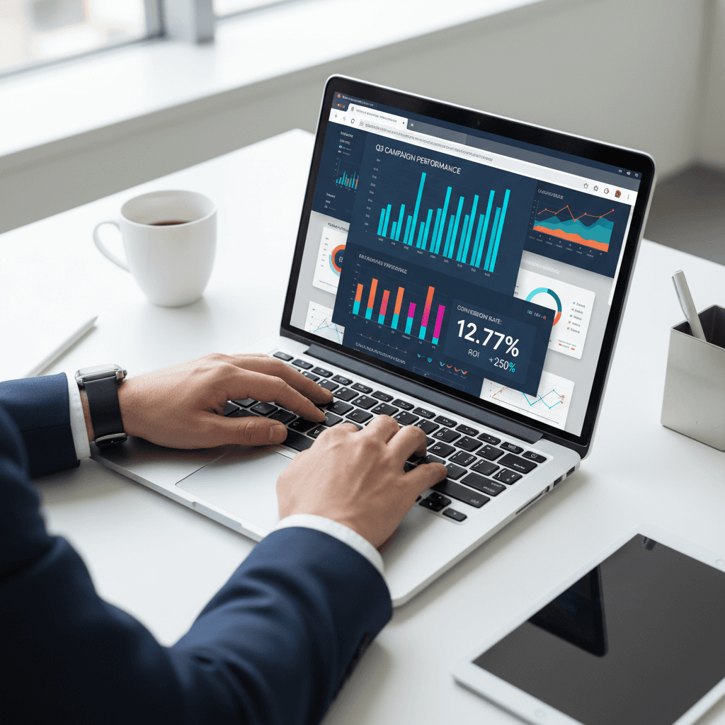Affiliate marketing strategy and performance tracking
